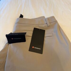 Lululemon ABC Trouser Slim Fit Pants - Beige - Size 36x32 - worn once